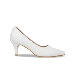 SHUZ TOUCH Closed Back Pointed Toe Pumps image 4