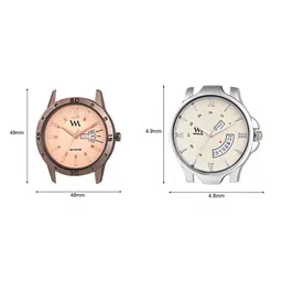 WM Men Set of 2 Analogue Watches DDWM-043-34kjo image 3