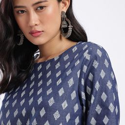 Anouk Rustic Ethnic Print Pure Cotton Top image 5