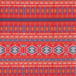 Alina decor Red & Blue Digitally Printed Table Runner image 5