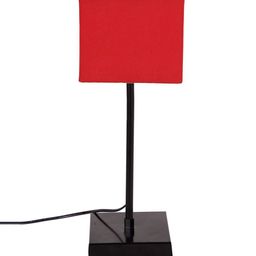 Devansh Red & Black Solid Contemporary Table Lamp image 4