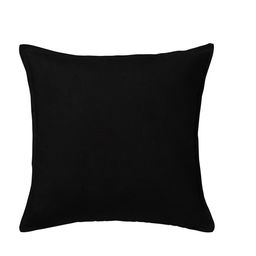 HOUZZCODE Blue & Beige Set of 2 Abstract Square Cushion Covers image 3