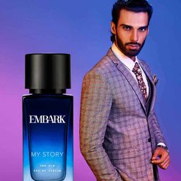 EMBARK Men My Story EDP Perfume Spray 30 ml image 5