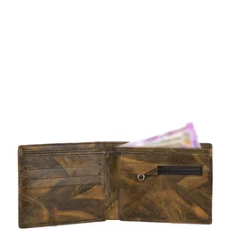LOREM Men Abstract Textured Two Fold Wallet image 3