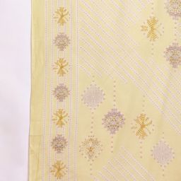 Anouk Printed Sequinned Pure Cotton Kurta with Trousers & With Dupatta image 4