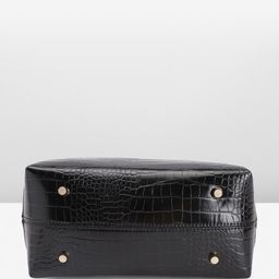 Allen Solly Animal Textured Structured Handheld Bag image 5