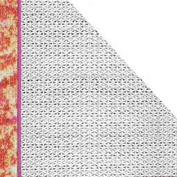 Status Multi Coloured Abstract Printed Floor Runner image 3