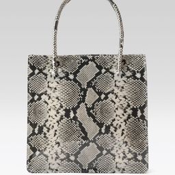 MANGO Animal Print Structured Handheld Bag image 5