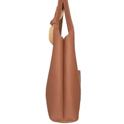 IMARS Textured Structured Hobo Bag with Bow Detail image 4