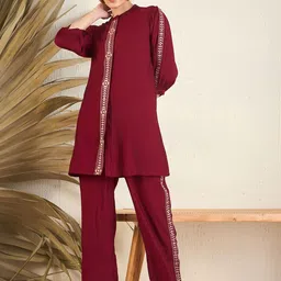 Indo Era Top With Trousers Co-Ords-image-35