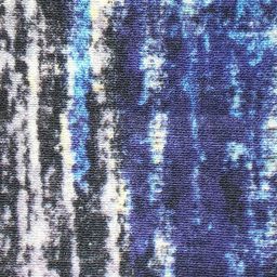 Status Blue & Black Printed Rectangular Super Vintage Persian Floor Runner image 3
