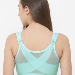 SOIE Front Closure Full Coverage Non Padded Non Wired Posture Correction Bra image 3