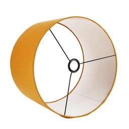 Grated Ginger Yellow Solid Bedside Standard Table Lamp with Shade image 2