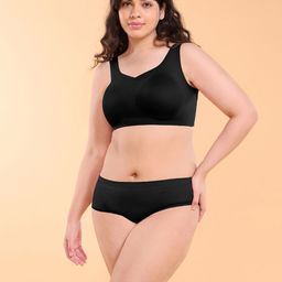 Enamor Full Coverage Lightly Padded Minimizer Bra image 3