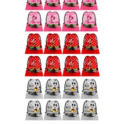 Kuber Industries Set Of 24 Disney Printed Dust-Proof Shoe Organisers-52