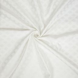 Soumya White Set of Single Window Curtains image 2