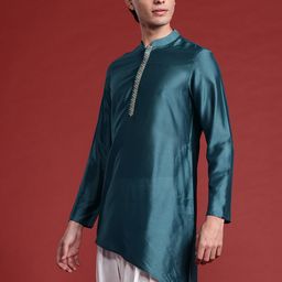 Anouk Thread Work Fusion Kurta image 4