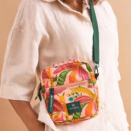 Chumbak Oversized Structured Shoulder Bag with Tasselled image 1