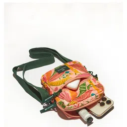 Chumbak Oversized Structured Shoulder Bag with Tasselled image 4