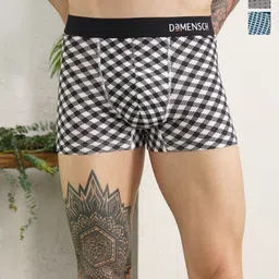 DAMENSCH Pack Of 3 Printed Breathability Trunks MX1072-MX2084-42