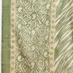Anouk Floral Printed Mirror Work Kurta With Trousers & Dupatta image 4