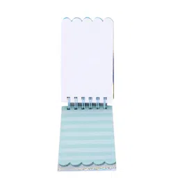 Smily Kiddos Kids Blue & White Fancy Rocket Printed Notebook image 2