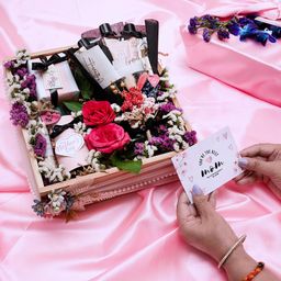 Giftcarnation Pink Skincare Gift Hamper for Her-image-36