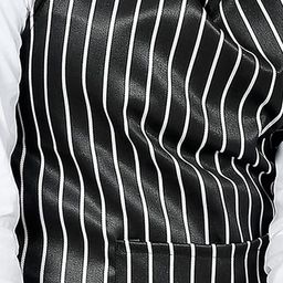 Kuber Industries Set Of 2 Striped Cotton Aprons image 3