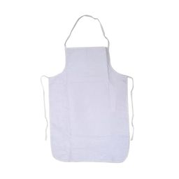 Kuber Industries Unisex Set of 3 Peach-Coloured & White Polka Dot Printed Aprons image 2