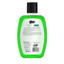 Freeskin Unisex Pack of 2 Mint & Raspberry Shower Gel 400 ml image 5