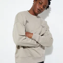 max Men Printed Sweatshirt-image-98