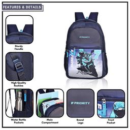 Priority Unisex Graphic Backpack image 5