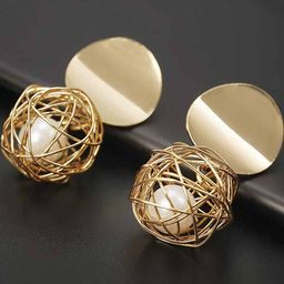Arzonai Contemporary Studs Earrings-35