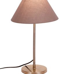 Devansh Grey Solid Traditional Table Lamp with Shade image 2