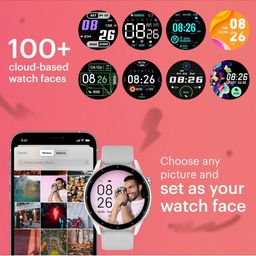 NOISE Crew 1.38" Round Display with BT Calling, Metallic finish, IP68 Rating Smartwatch image 5