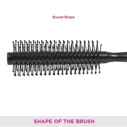 VEGA Round Hair Brush for Adding Curls & Volume To All Hair Types R3-RB image 3