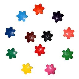 Smily Kiddos Kids Set Of 12 Multicolour Snow Crayons image 4