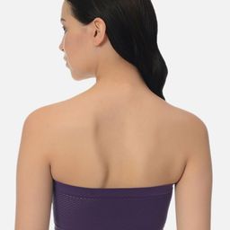 mod & shy Pack of 3 Assorted Solid Non-Wired Non Padded Bandeau Bras MS464766 image 4