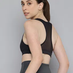 Puma 4KEEPS Brand Logo Printed Medium Coverage dryCELL Training Bra image 3