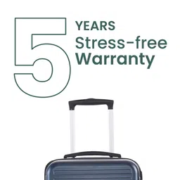 Assembly Set Of 2 Textured Hard-Sided Cabin Trolley Bag With Hard Shell Laptop Backpack image 5
