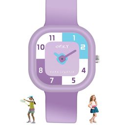 Spiky Kids Straps Analogue Automatic Watch SPKEVA10_C2_PUR-82