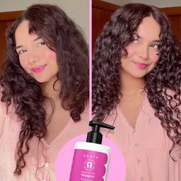 ARATA Advanced Curl Care Shampoo for Soft & Luscious Curls - 300 ml image 3
