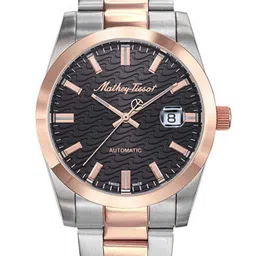 Mathey-Tissot Swiss Made Men Black Swiss Analogue Watch H1450ATRN-image-14