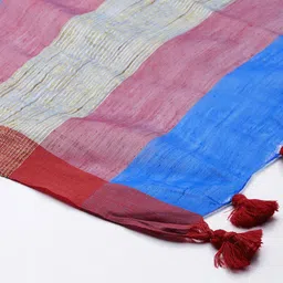 Taavi Woven Design Handloom Sustainable Dupatta with Sequinned image 2