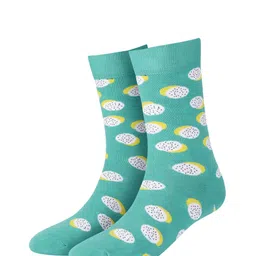 Dynamocks Unisex Pack of 2 Multicoloured Patterned Calf-Length Socks image 2