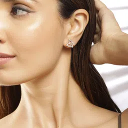 TOKYO TALKIES X rubans FASHION ACCESSORIES Gold-Toned Contemporary Drop Earrings-11