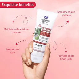 AYOUTHVEDA Set of 2 Oil Control Mattifying Moisturizer Cream - 60 g Each image 5