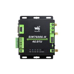 Waveshare Industrial Grade SIM7600G-H 4G DTU, USB UART/RS232/RS485 Multi Interfaces Communication, LTE Global Band Support image 3