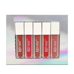 Recode 5Pcs Silky Matte Mini Liquid Lipsticks - 1.25ml each - Shades 03-04-07-08-10 image 4