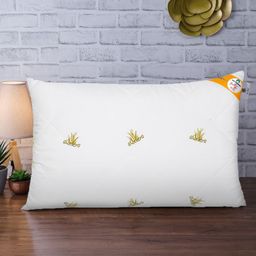 Featherlite White Single Aloe Vera Treated Quilted Sleep Pillow-picture-40